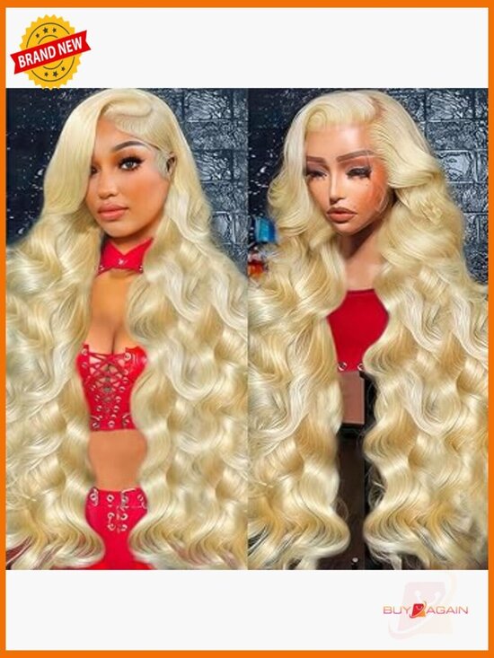 200 Density 13x6 Lace Front Wig Human Hair Body Wave Pre Plucked 30 Inch main image 6